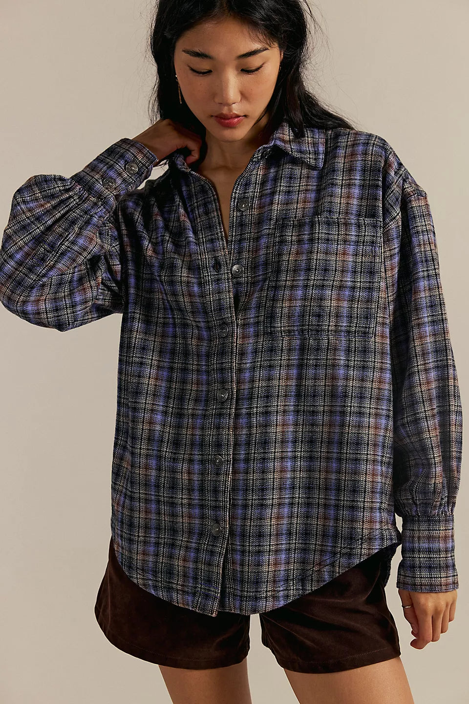 Ashley Plaid Shirt