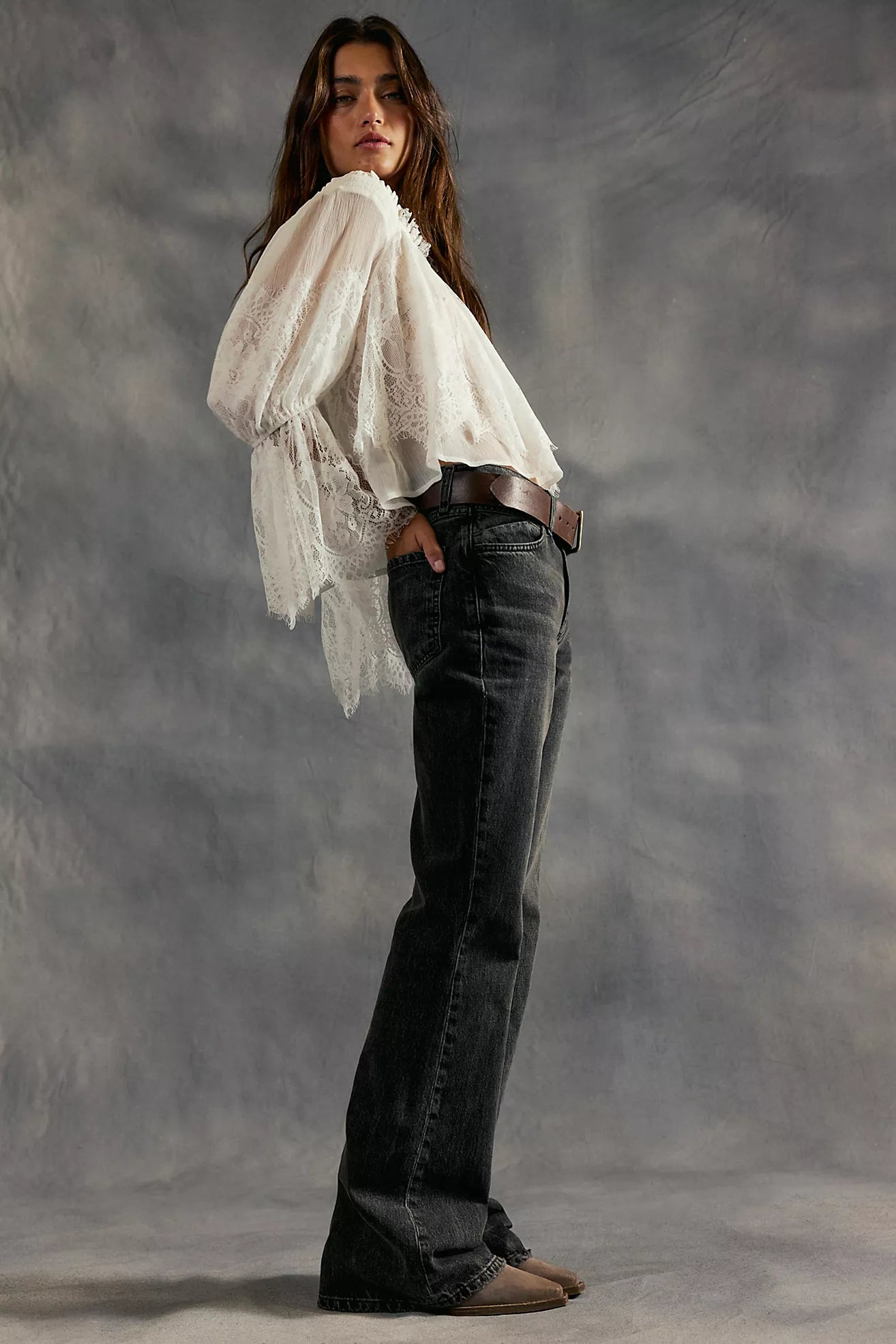 West Coast Relaxed Flare Jean
