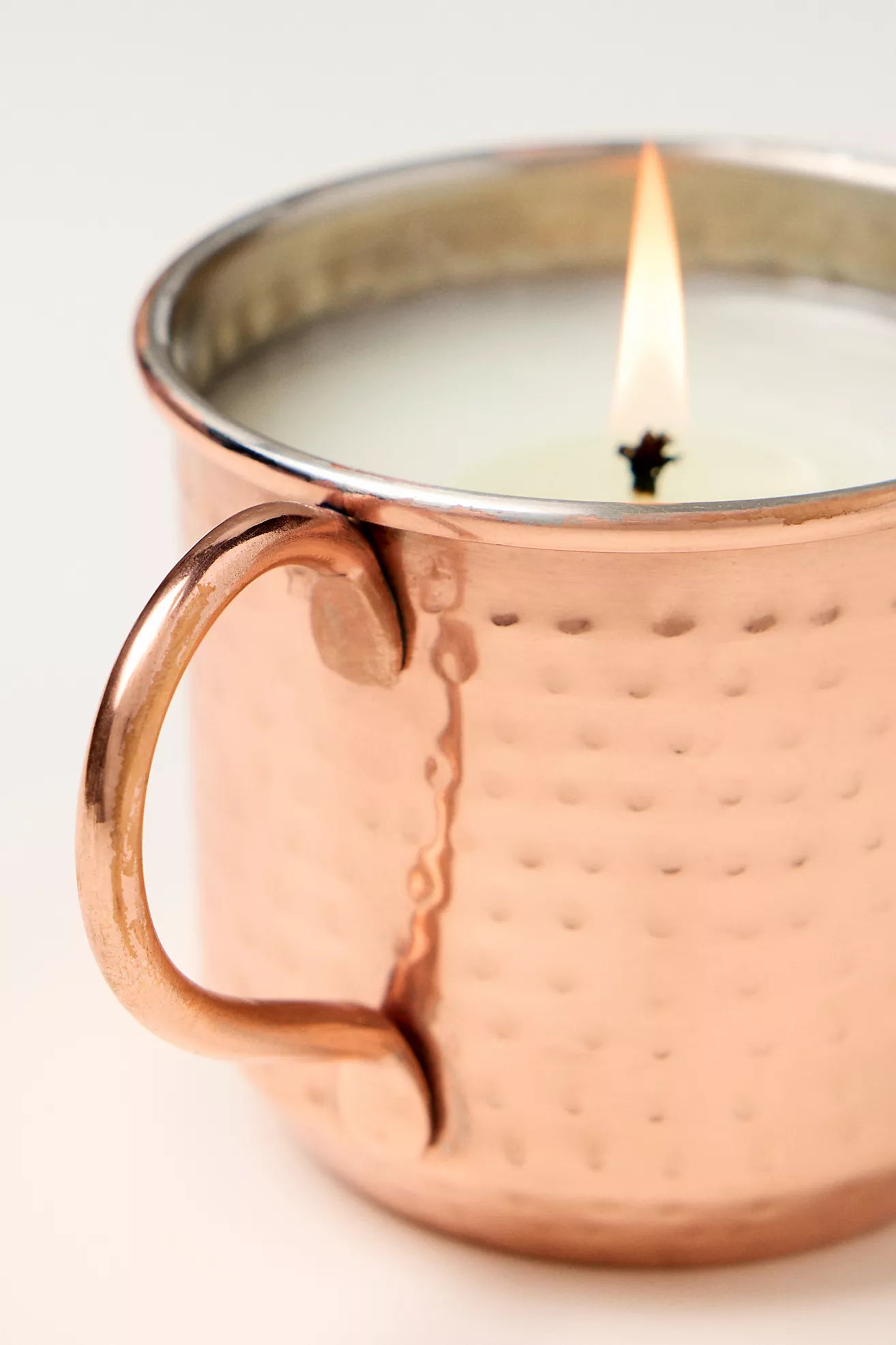 Simmered Cider Copper Mug Candle