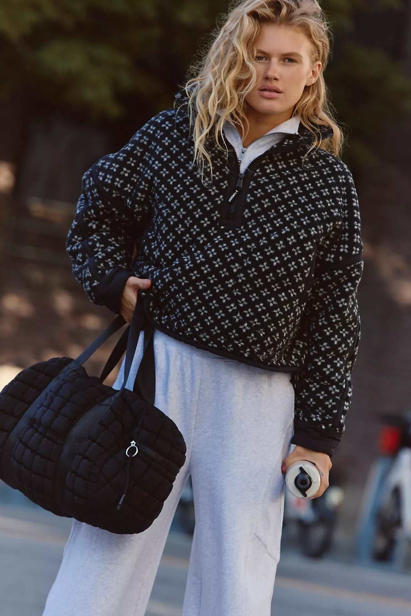 Printed Mountain High Half Zip