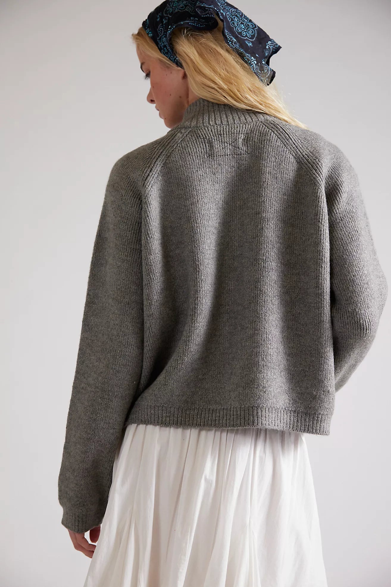 On It Half Zip Cardi