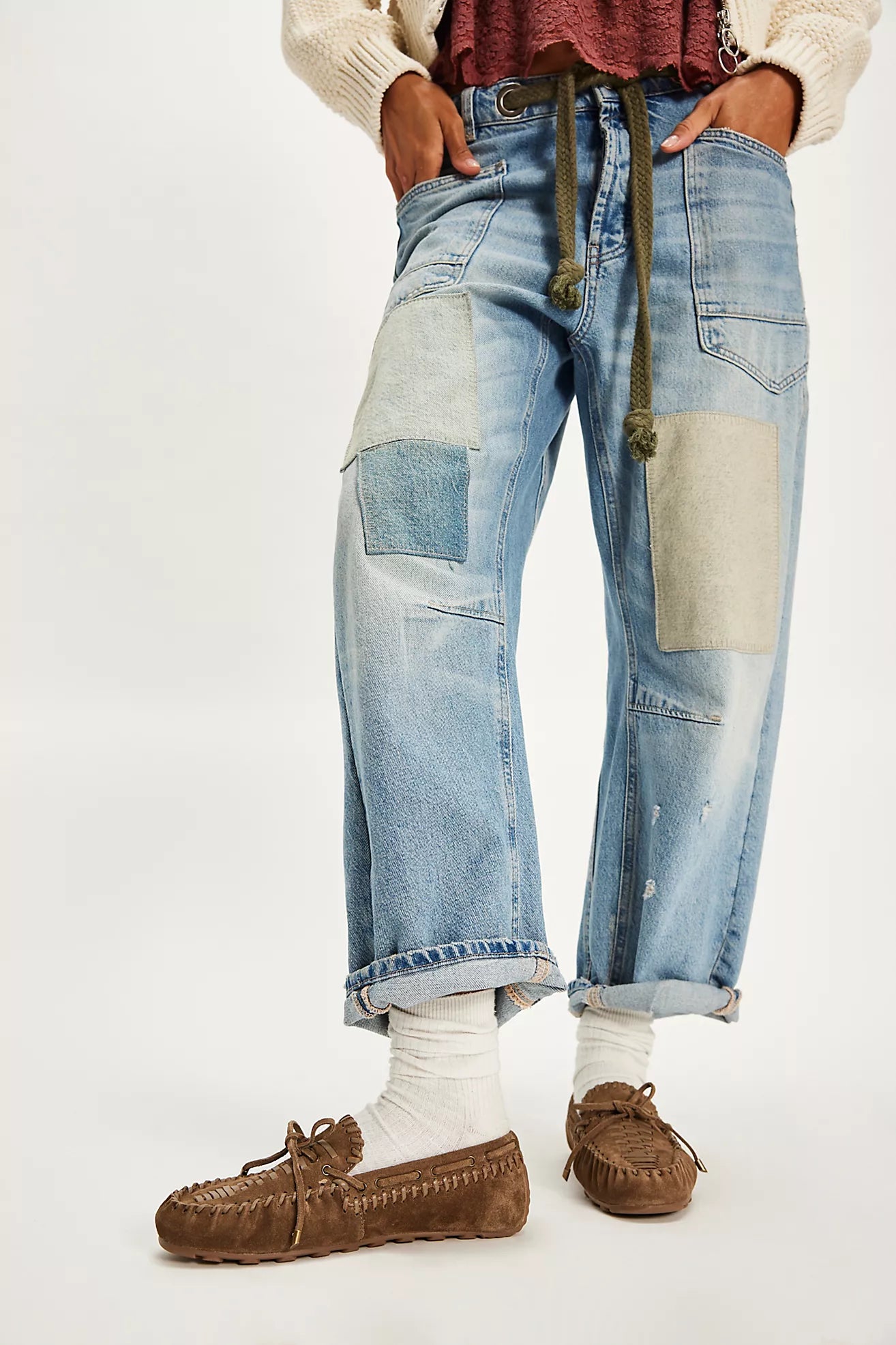 Misty Suede Moccasins