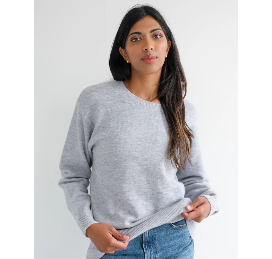 Oversized Knitted Crew