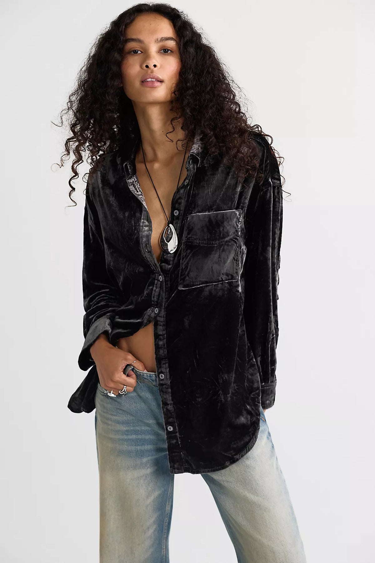 Lexi Velvet Shirt