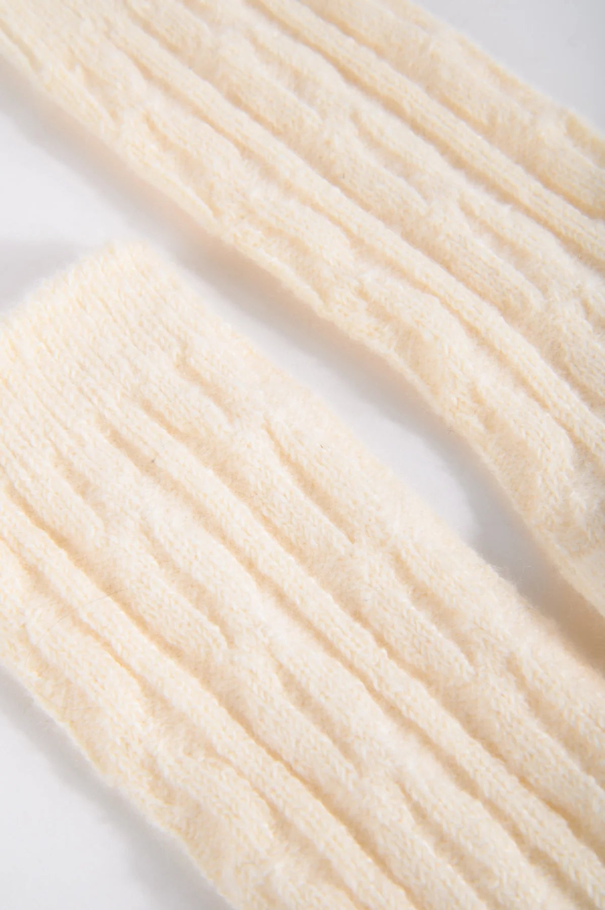Cable Knit Socks