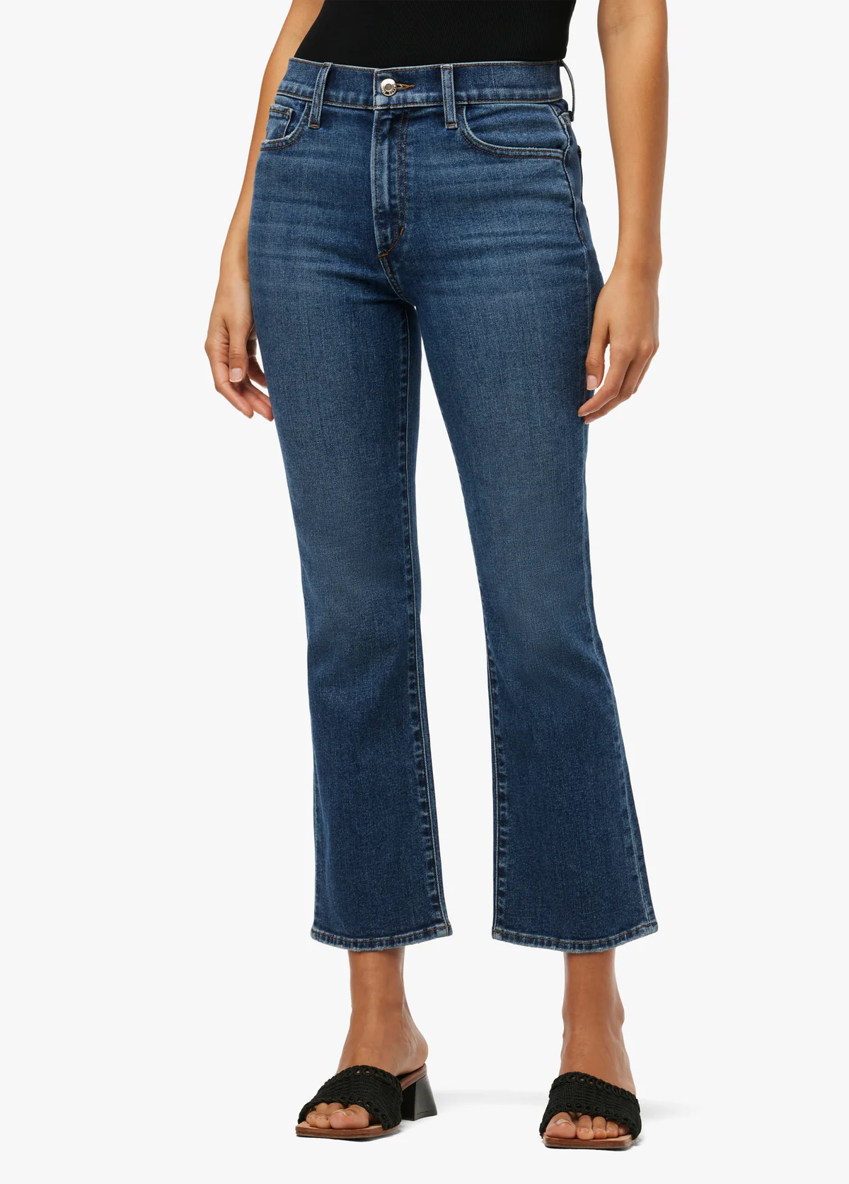 Joe's Jeans The Callie High Rise Cropped Bootcut Jean