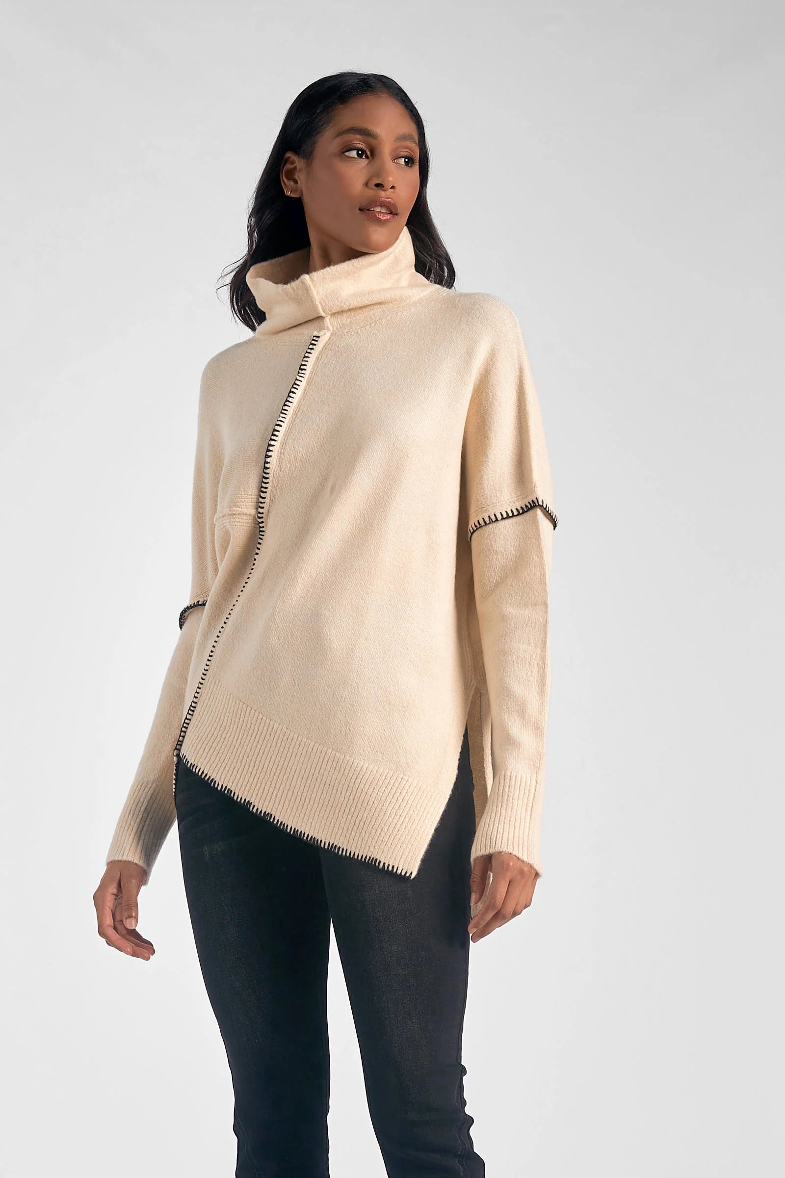 Elan Asymmetrical Sweater