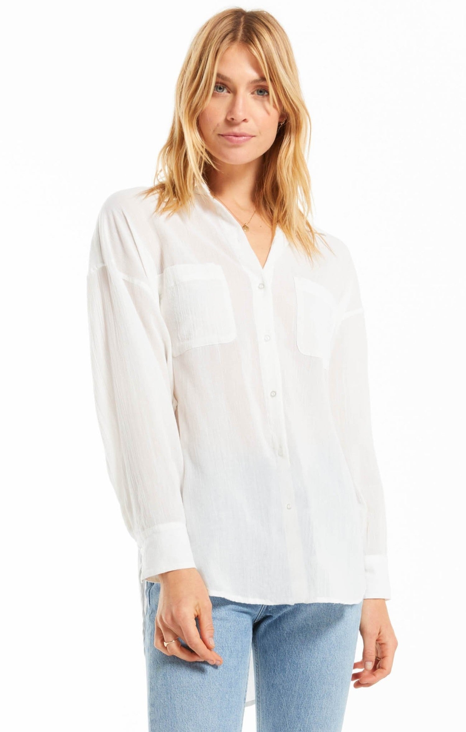 Lalo Button Up Top