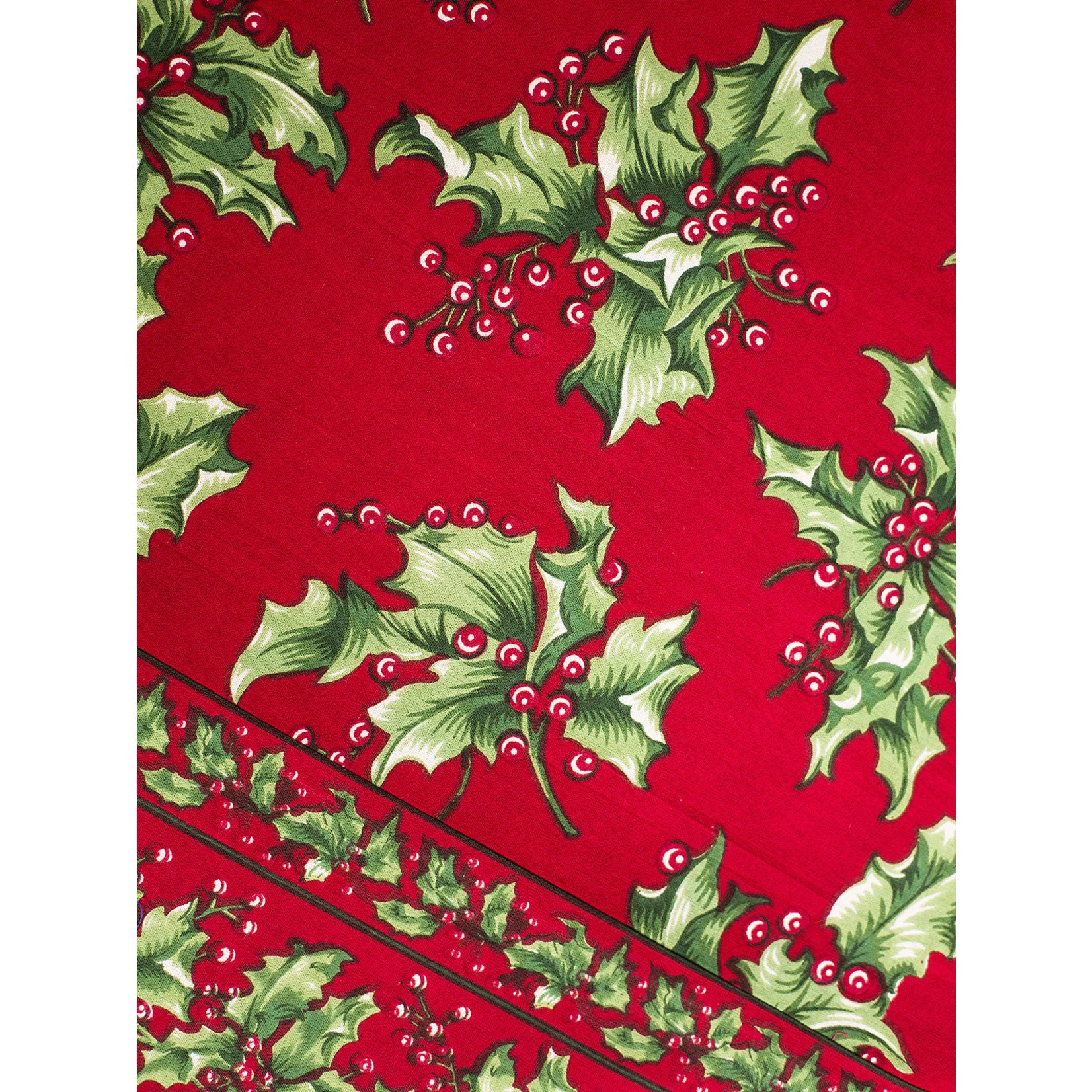 Holly Berry Table Cloth 60x90