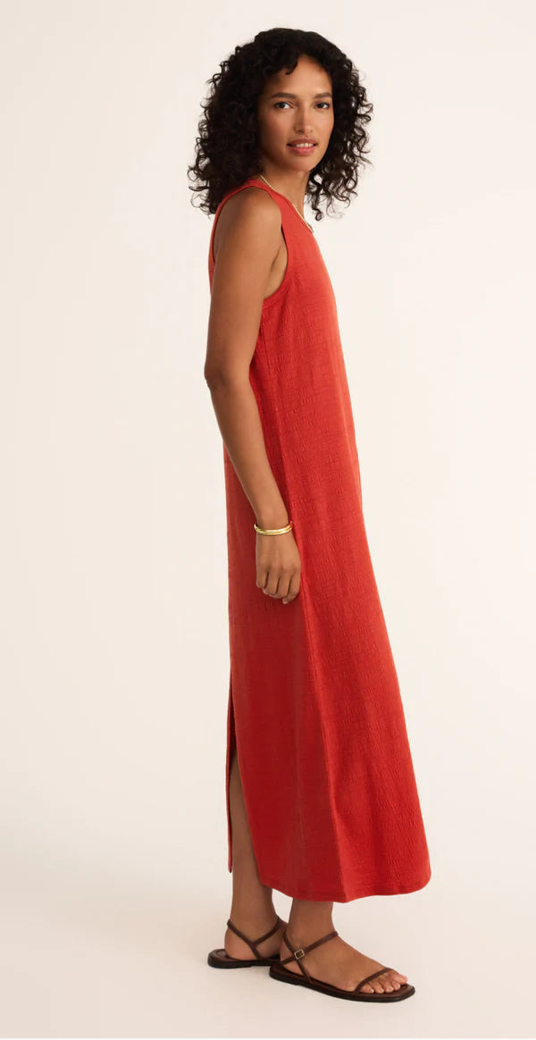 Mystic Textured Midi Dress