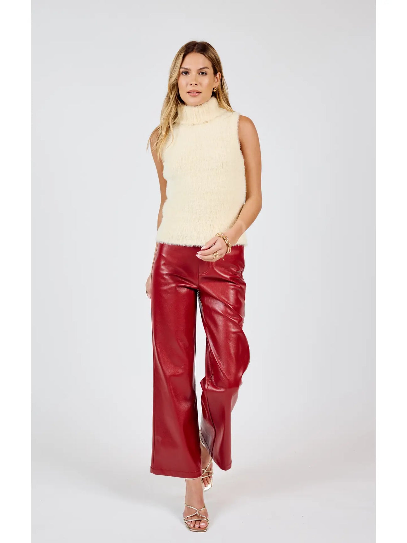 Night Vision Faux Leather Pants