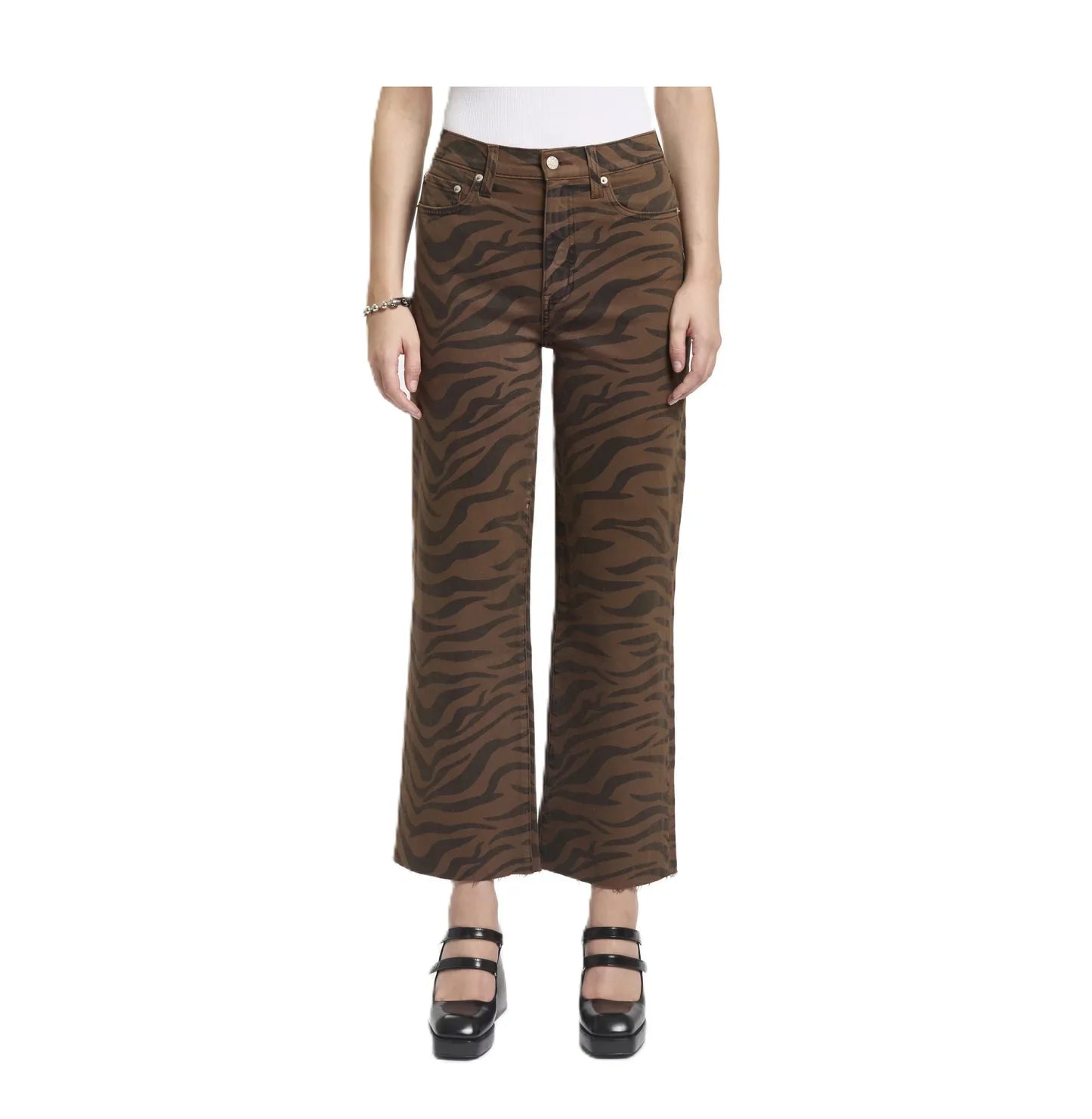 Pleaser High Rise Desert Zebra