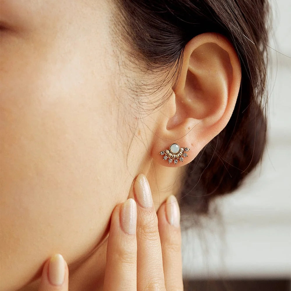 Nico Fan Stud Earring