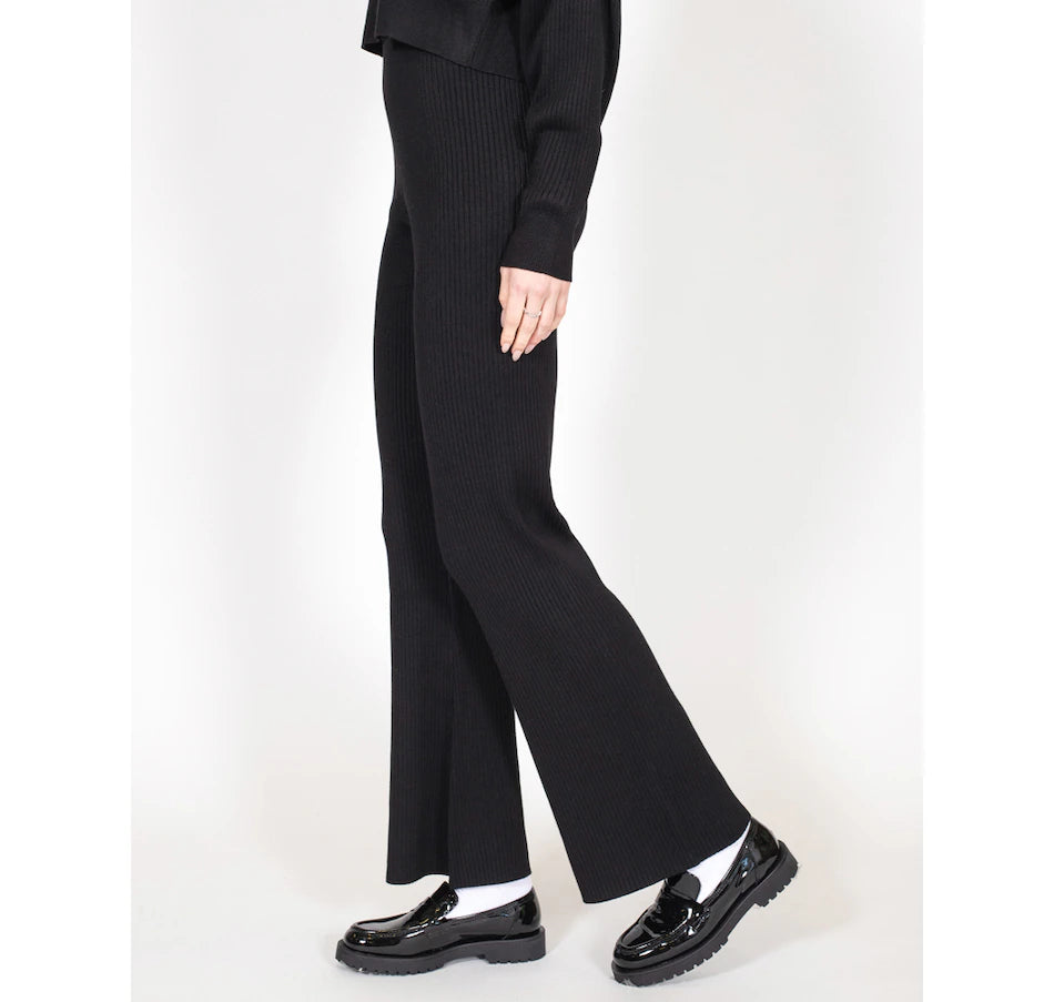 Olivia Rib Knit Straight Leg Pant