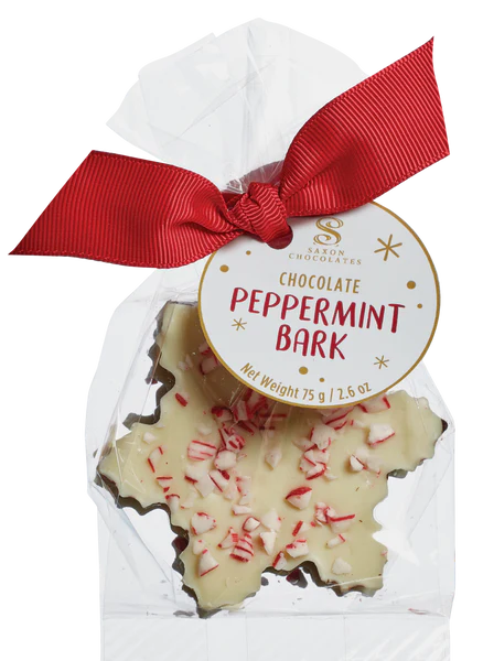 Saxon Peppermint Bark Snowflake Bag