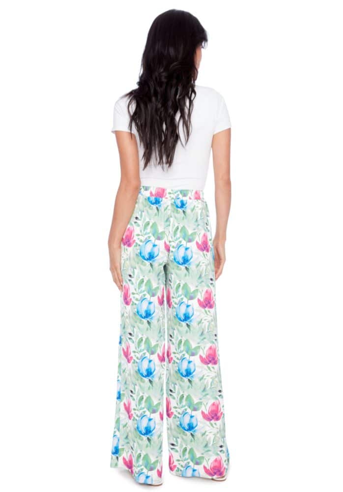 Fiona Silk Wide Leg Pant