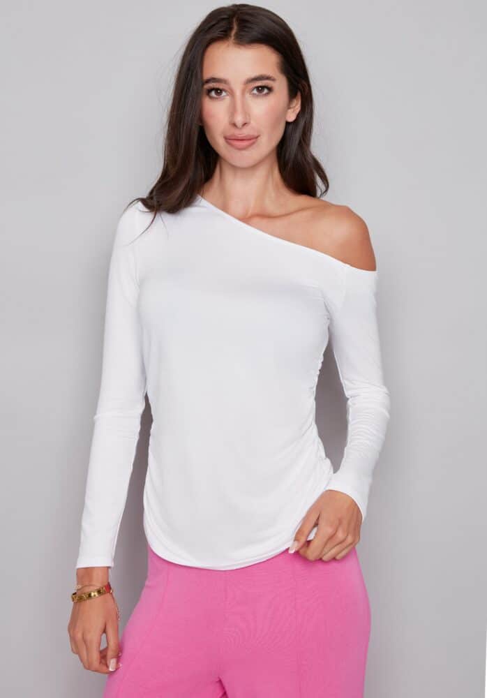 Claude Provence Drop Shoulder Top