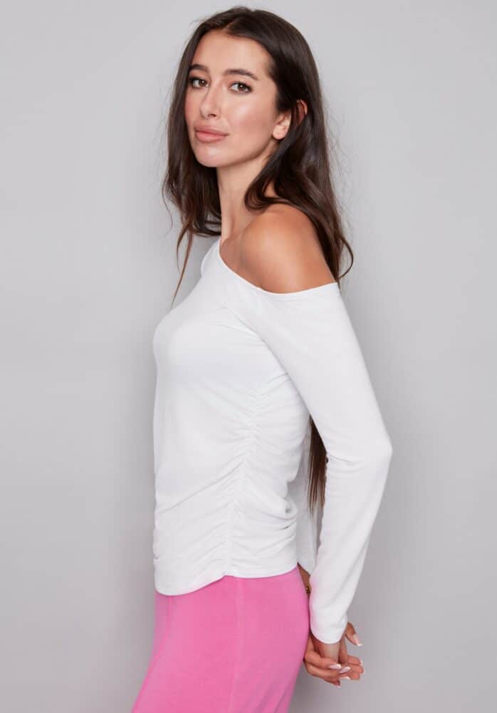 Claude Provence Drop Shoulder Top