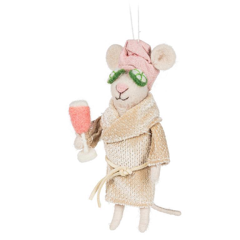 Spa Mouse Ornament