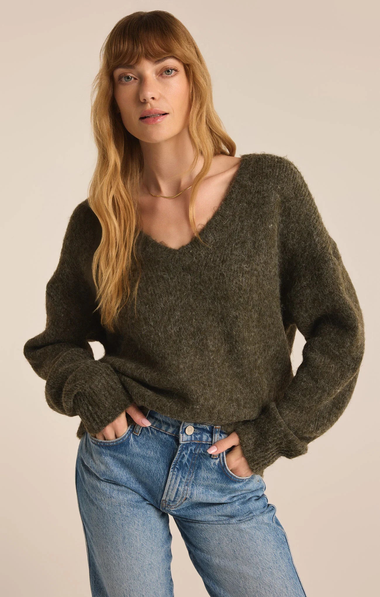 All I Want VNeck Sweater