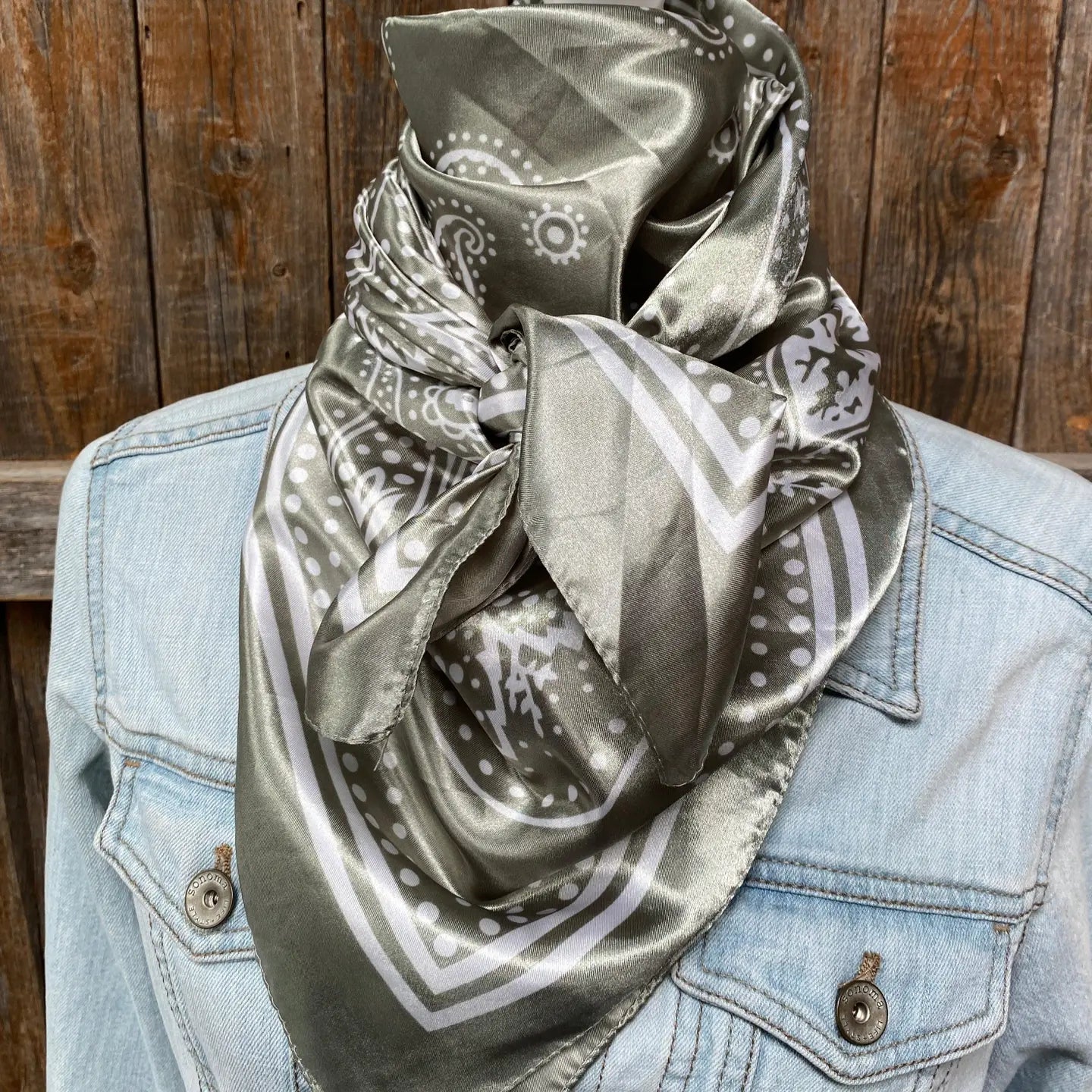 Satin Scarves