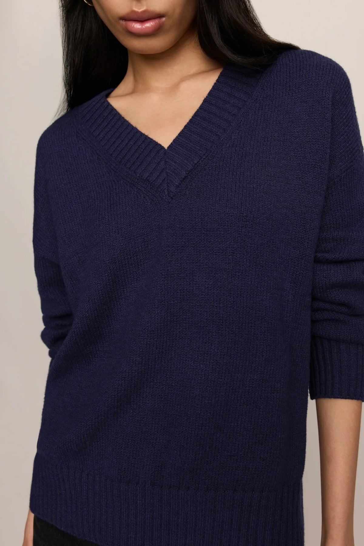 Cloud Spun V-Neck Sweater
