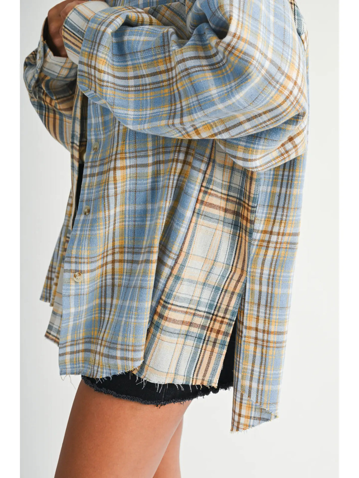 the Ziva Plaid Shirt