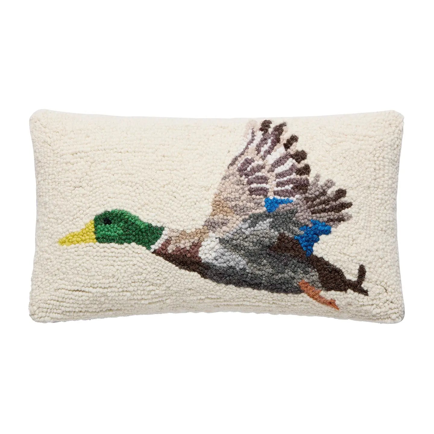 Flying Mallard Hook Pillow