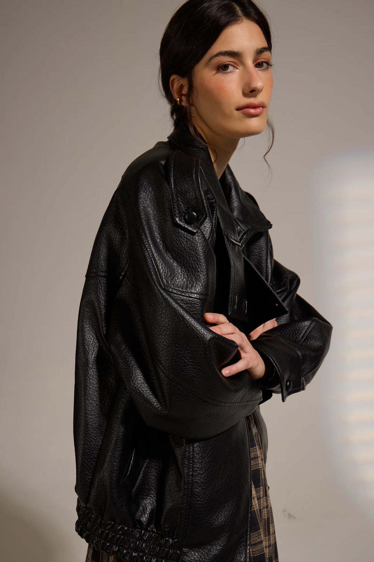 Misti Vegan Leather Jacket