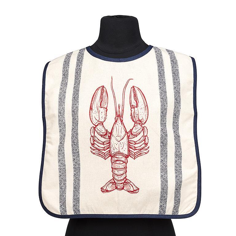 Striped Lobster Bib