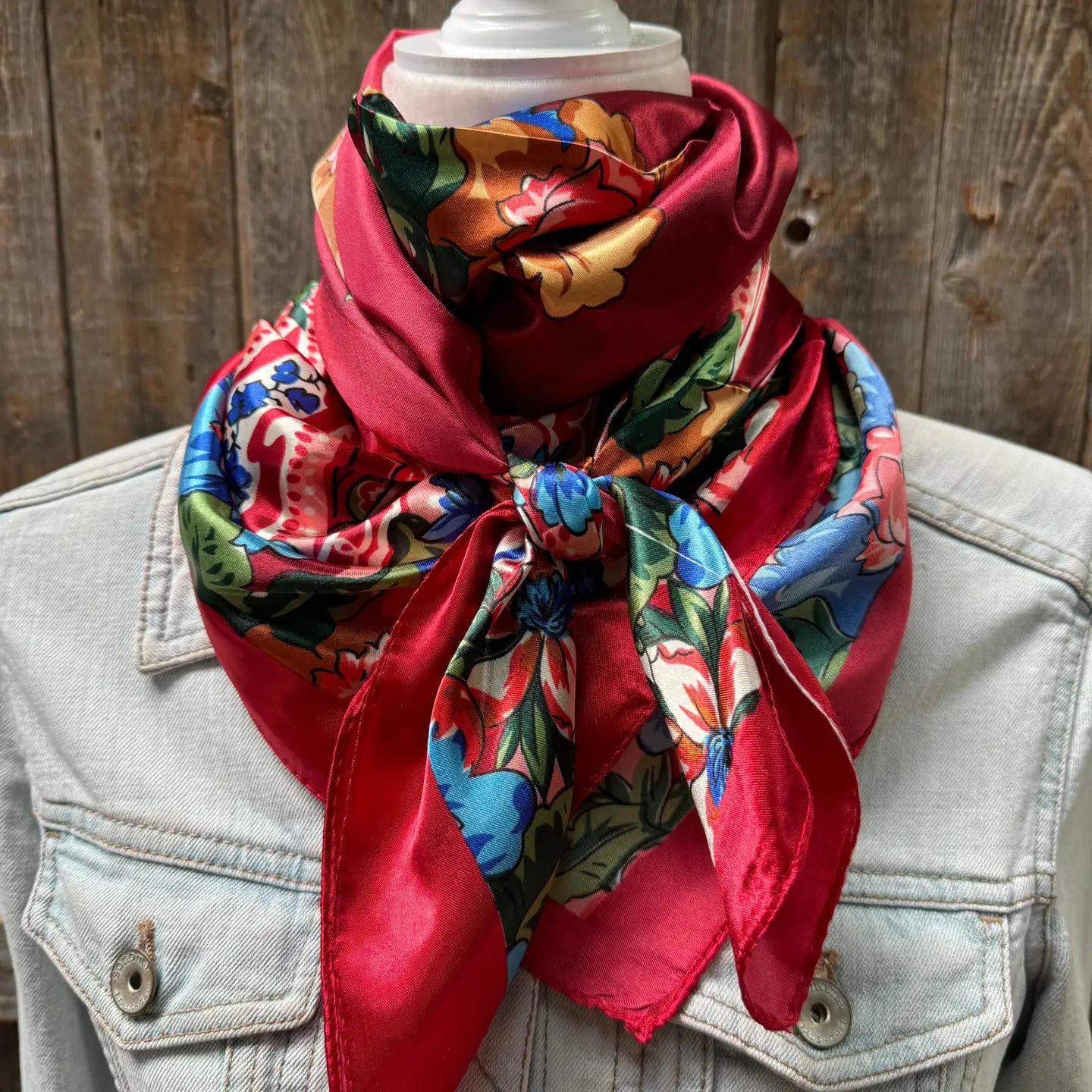 Satin Scarves