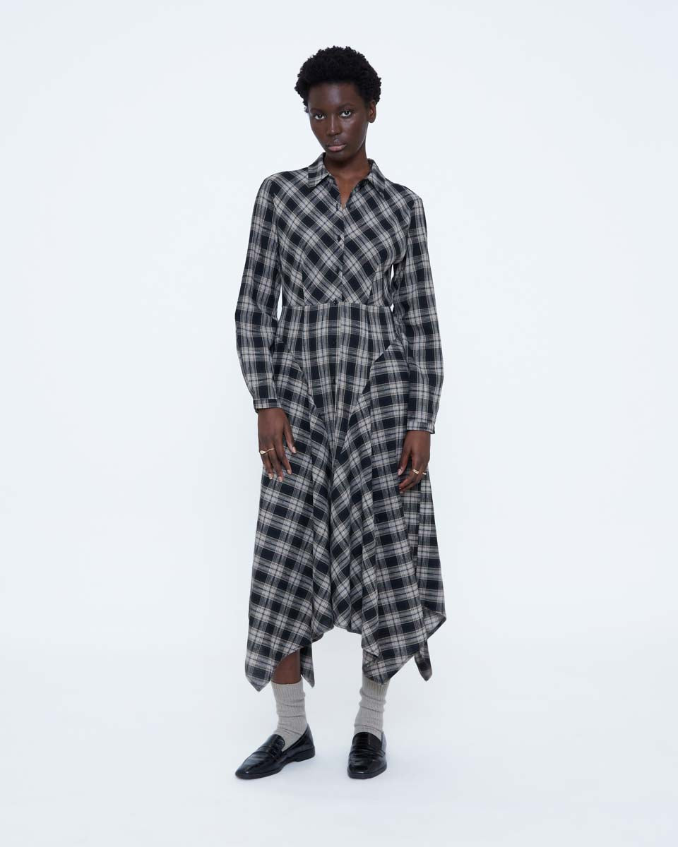 Rowan Plaid Dress
