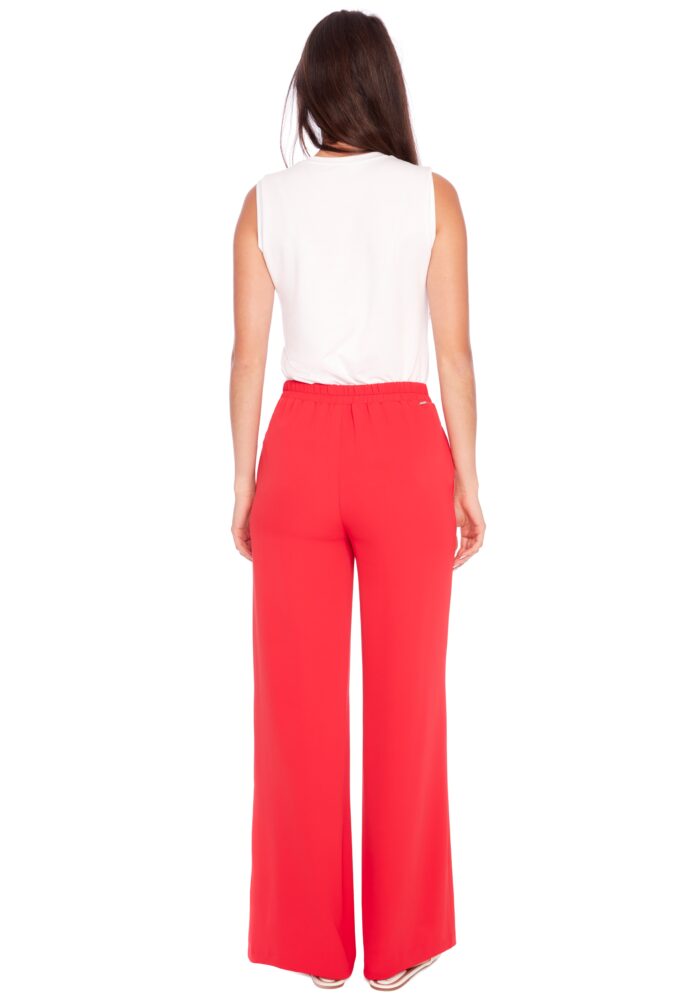 Wide Leg Silk Pant