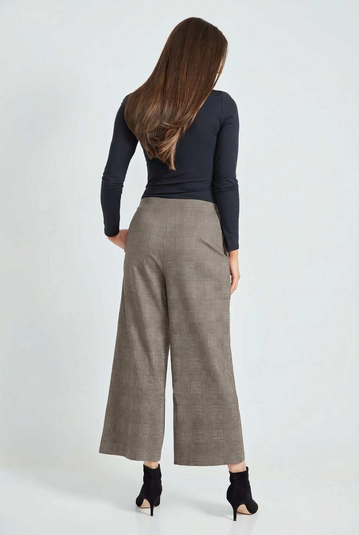 Cropped Goucho Ponte Pant