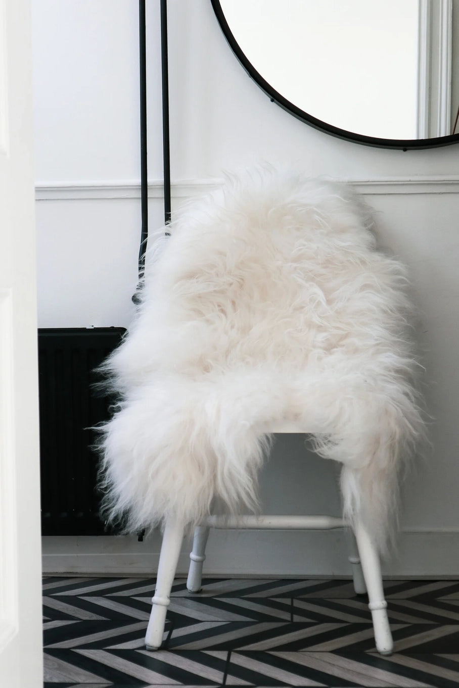 Icelandic Sheepskin | Natural White | Long-Haired