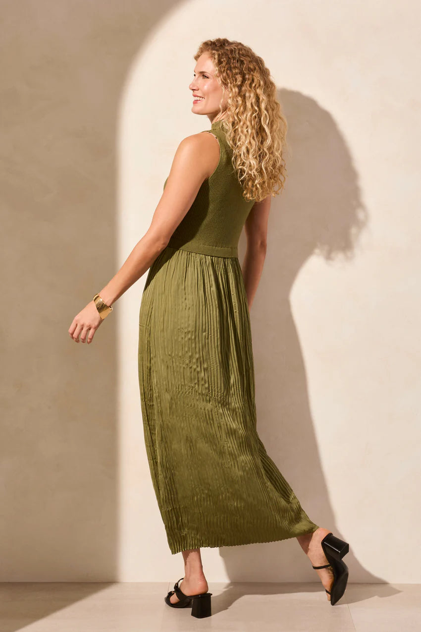 Femme Sleeveless Twofer Maxi Dress