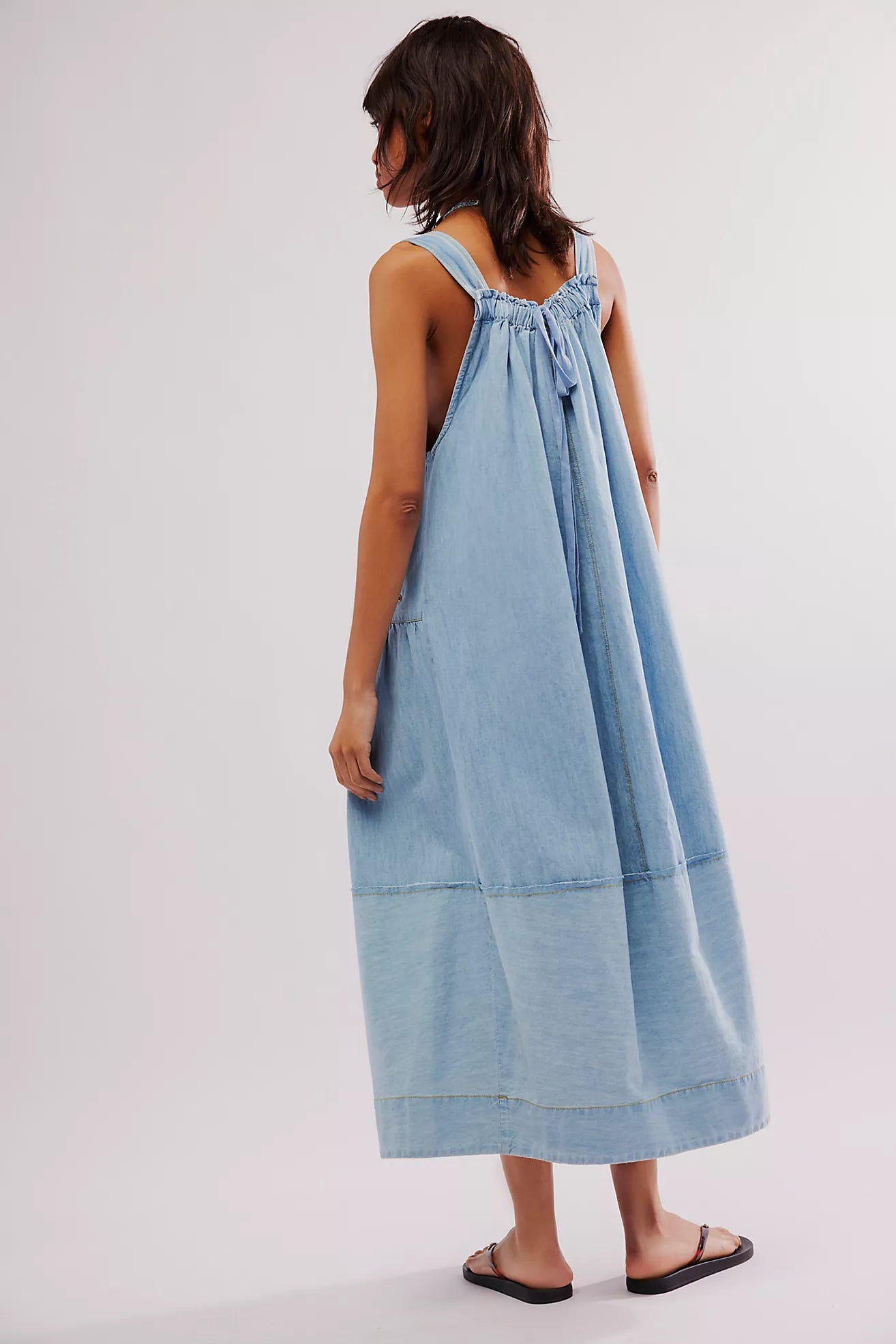 Machi Barrel Midi Dress