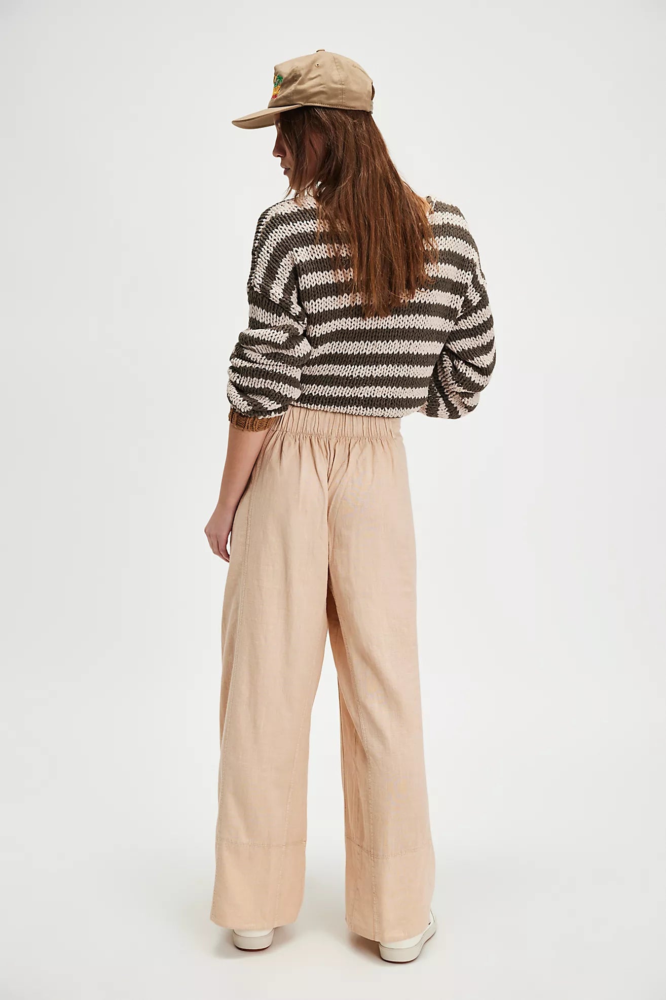 Days End Linen Pull On Pant