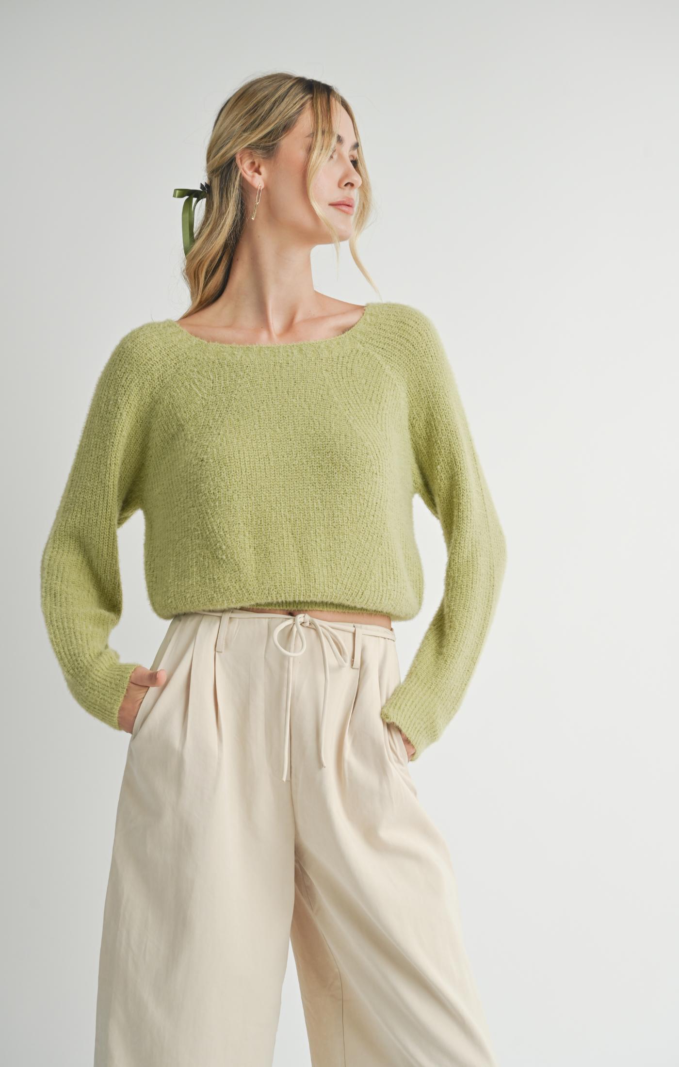 Sadie & Sage Lydia Fuzzy Sweater