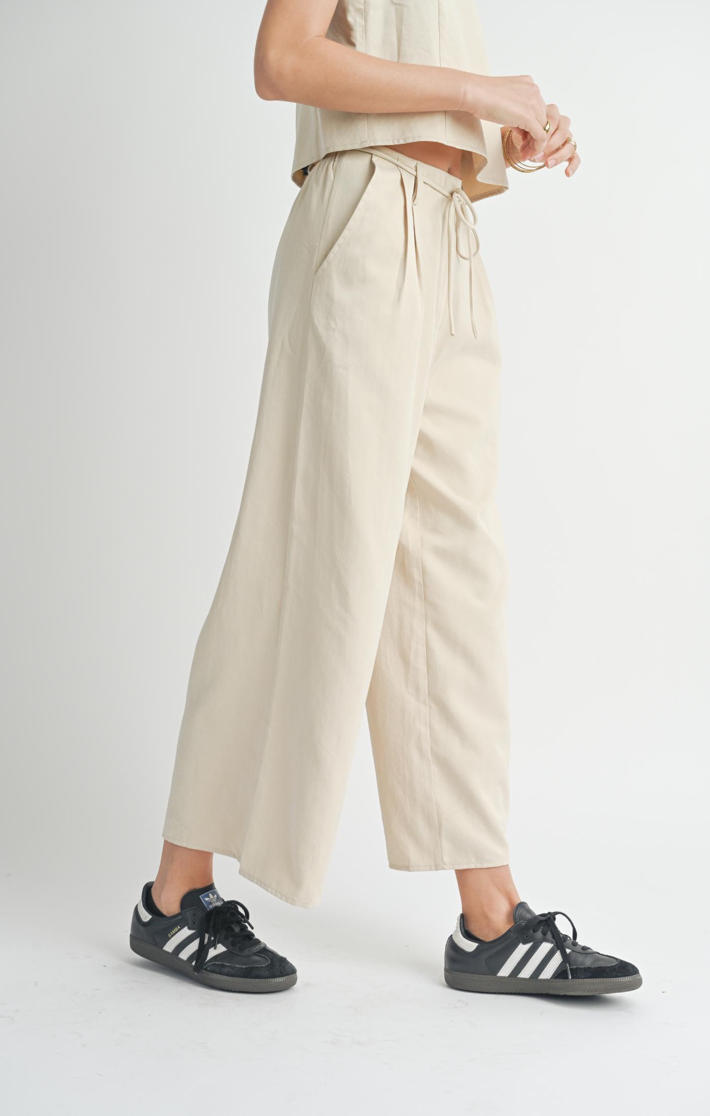 Sadie & Sage Past Midnight Wide Leg Pant