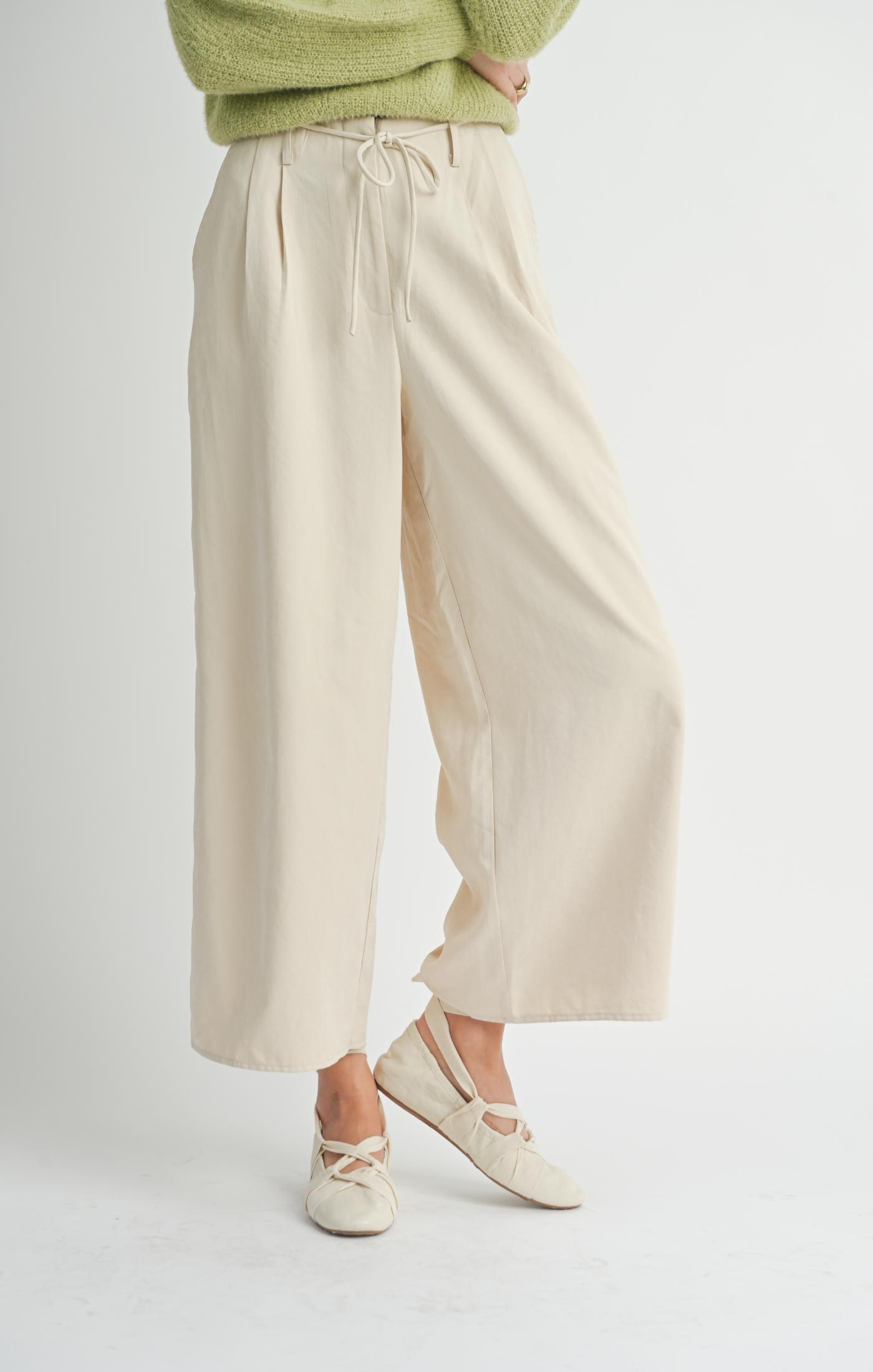 Sadie & Sage Past Midnight Wide Leg Pant