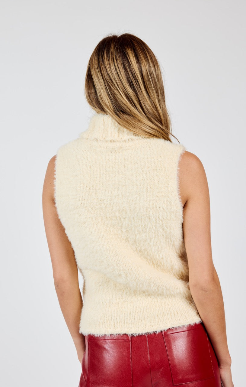 Lexie Sleeveless Turtleneck Sweater