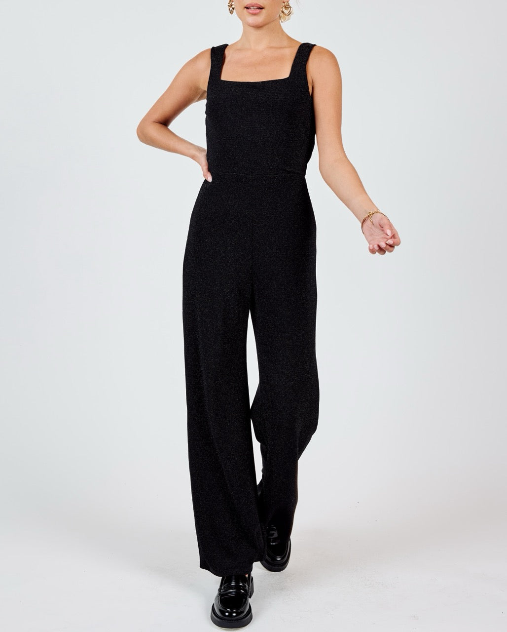 Guiding Light Lurex Jumpsuit