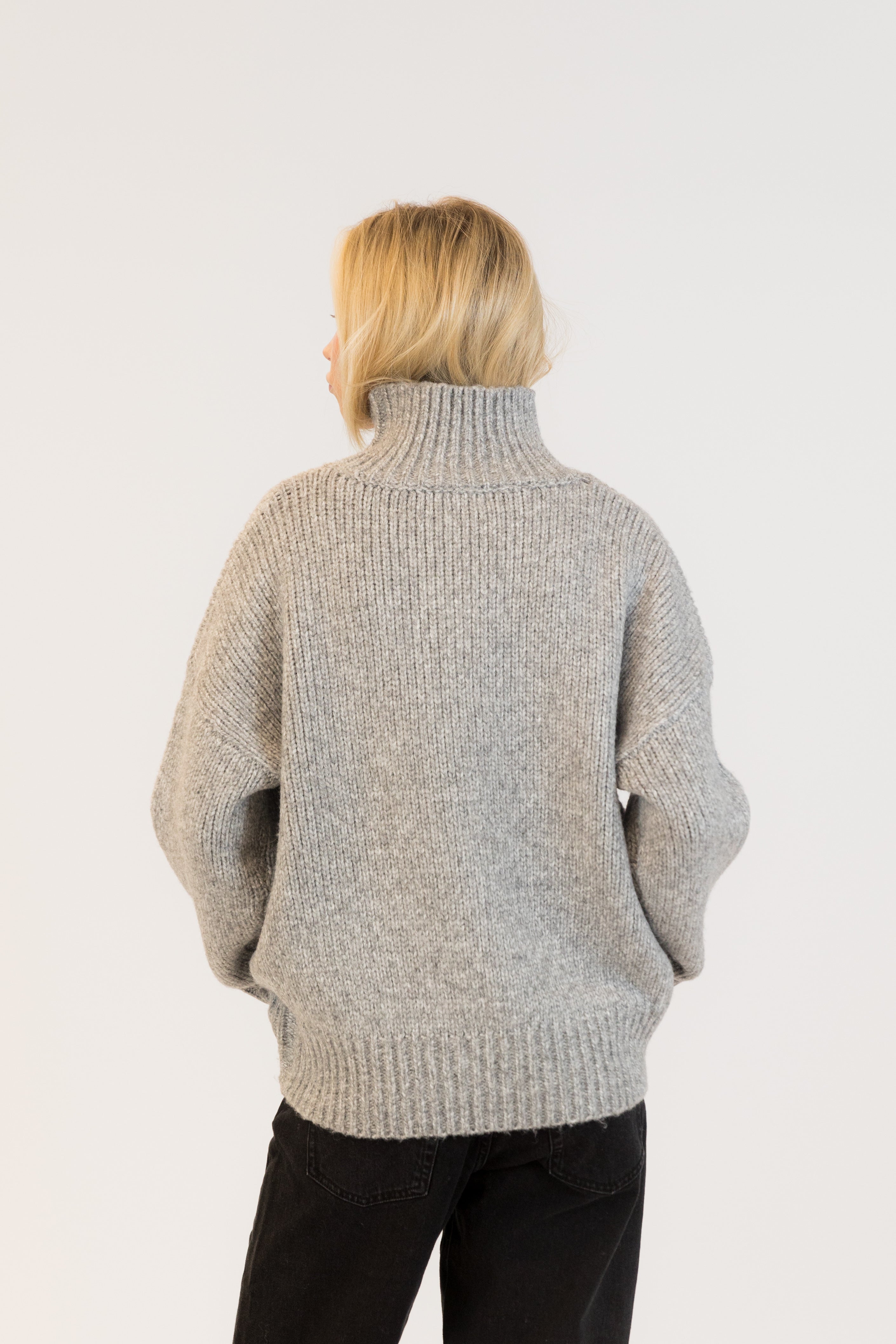 Aggie Mock Neck Sweater
