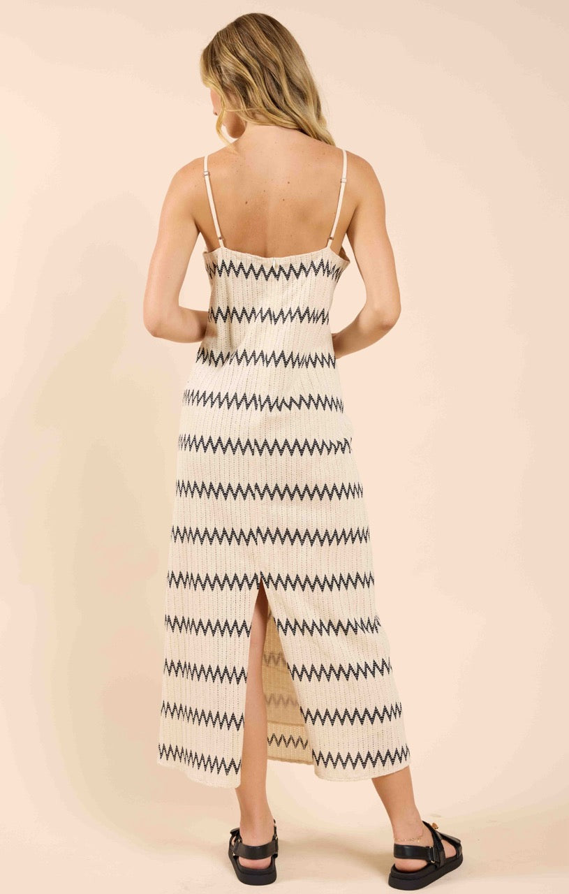 Way Out Zig Zag Maxi Dress