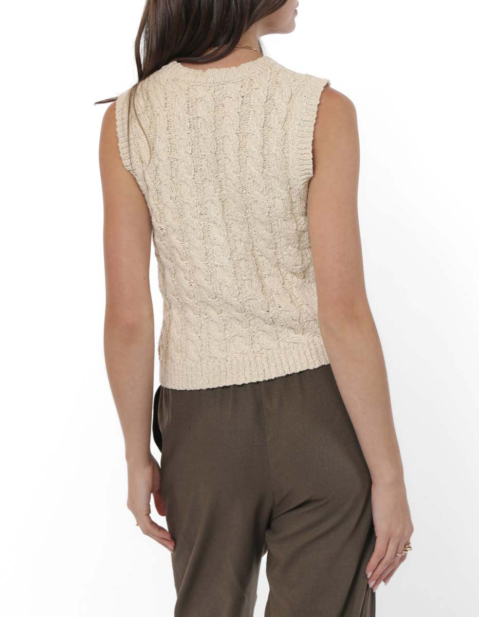 Sorel Knit Sweater Veest
