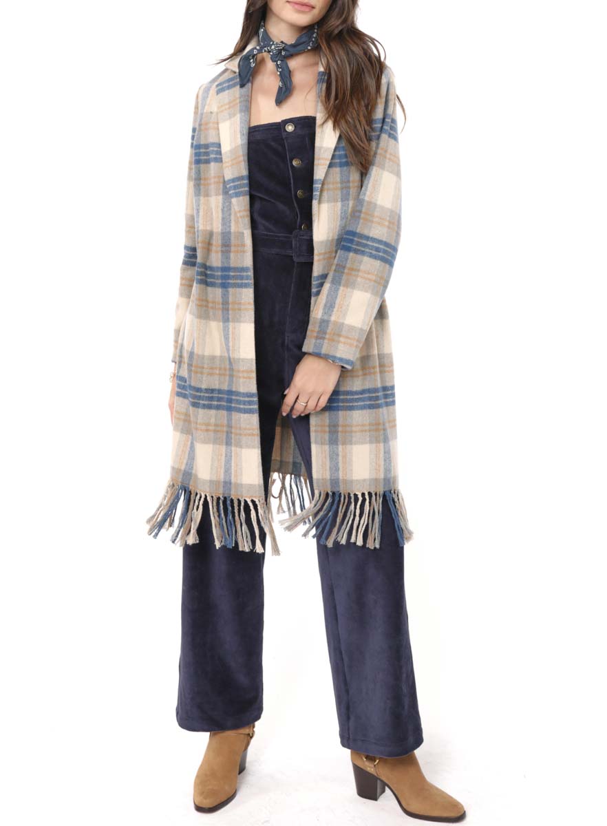 Not So Prim Plaid Coat