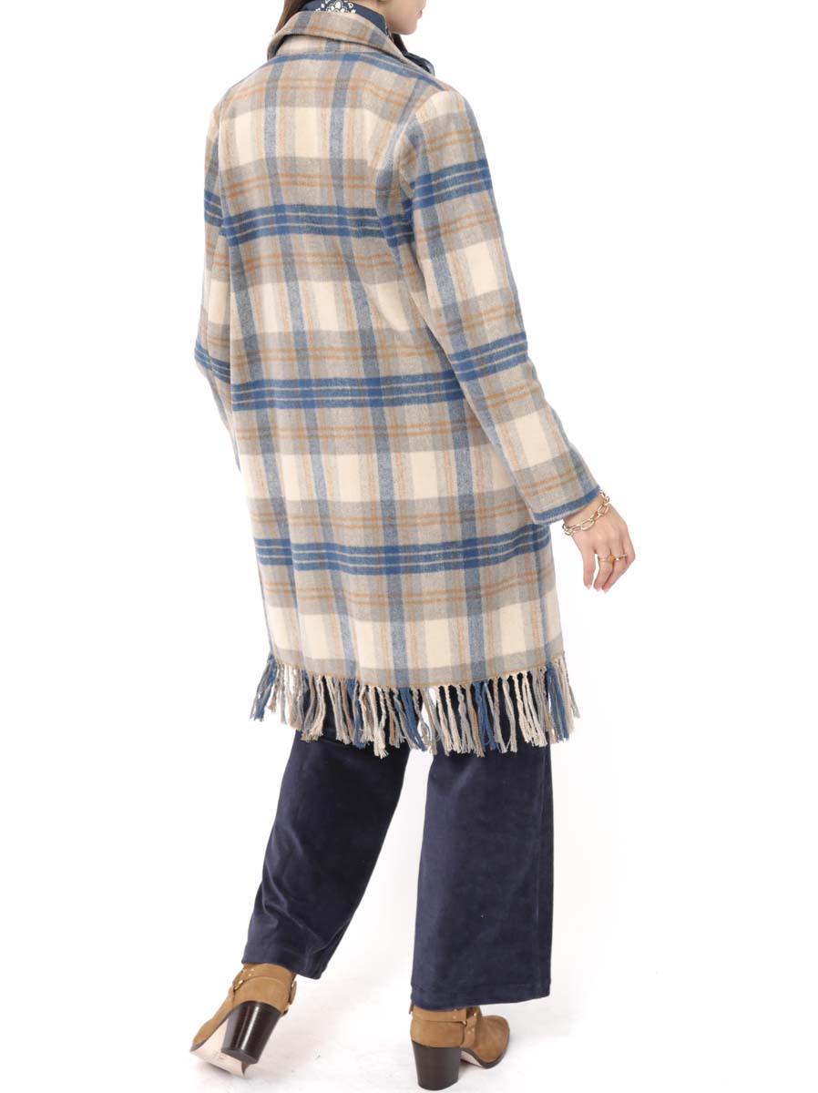 Not So Prim Plaid Coat