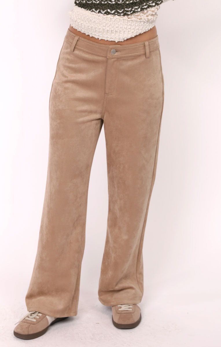 Tuscany Faux Suede Pants