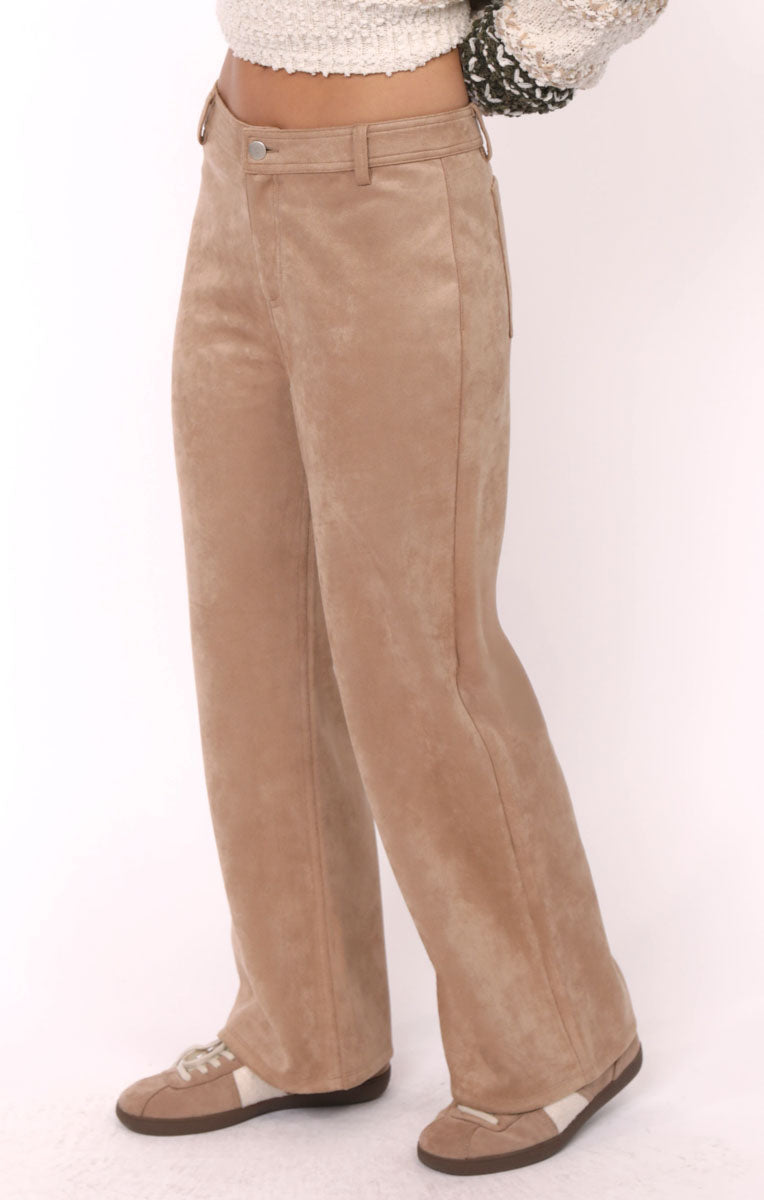 Tuscany Faux Suede Pants